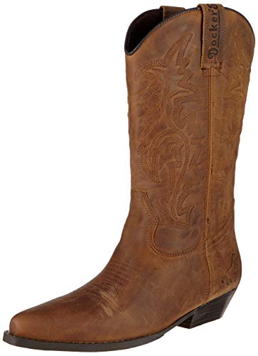 Dockers by Gerli 43bl001, Botas Camperas Hombre, Marrón (Braun 300), 42 EU