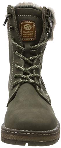 Dockers by Gerli 43ca305, Botas Militar Mujer, Verde (Bottle 830), 41 EU