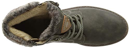 Dockers by Gerli 43fa302, Botas Militar Mujer, Verde (Bottle 830), 38 EU