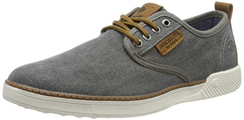 Dockers by Gerli 44sv009-790210, Zapatillas Hombre, Gris (Hellgrau 210), 43 EU