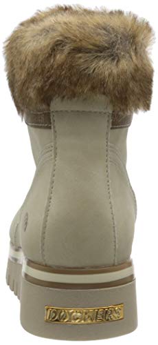 Dockers by Gerli Marcia, Botas de Moda Mujer, Natur/Multi, 39 EU