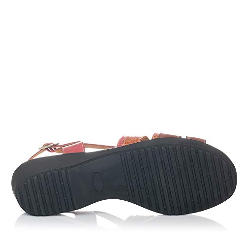 DOCTOR CUTILLAS 33857 Sandalia Piel Confort Mujer Rojo 41