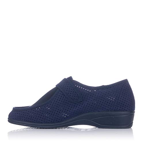 DOCTOR CUTILLAS 736 Zapatilla Ancho Especial Mujer Marino 36