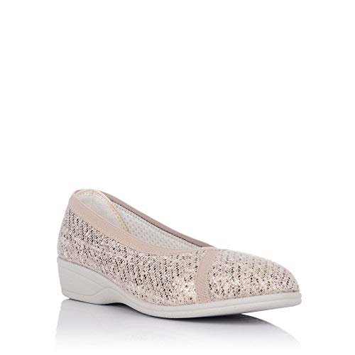 DOCTOR CUTILLAS 741 Salon Estampado Lycra Mujer BEIG 36