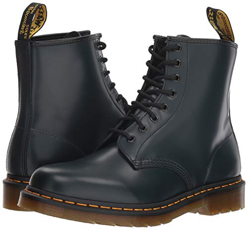 Dr. Martens 1460, Botas Militares Unisex, Azul (Navy Smooth), 37 EU