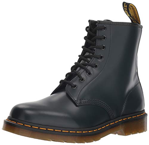Dr. Martens 1460, Botas Militares Unisex, Azul (Navy Smooth), 37 EU