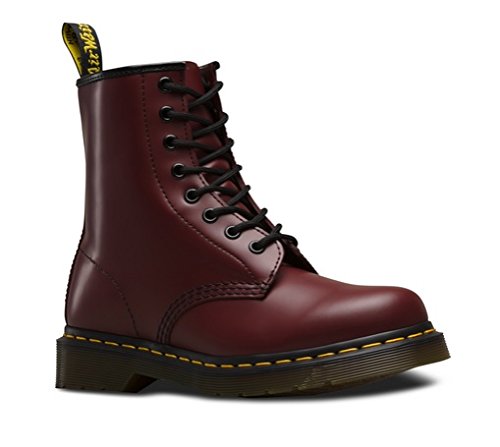 Dr. Martens 1460, Botas Unisex, Rojo (Cherry Red), 36 EU