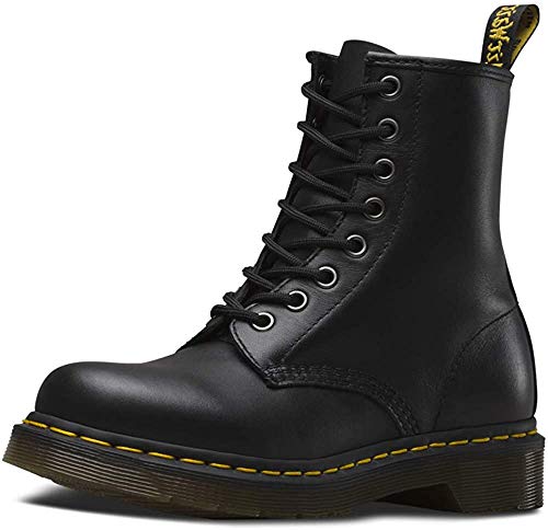 Dr. Martens 1460 Nappa, Botas Militares Unisex, Negro (Black), 38