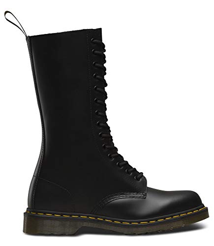 Dr. Martens 1914Z Smooth Black - Botas militares, color: Negro, Negro, 39