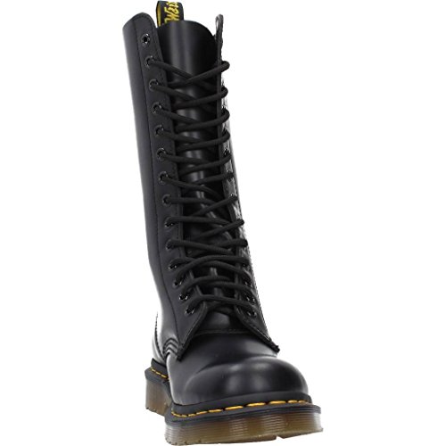 Dr. Martens 1914Z Smooth Black, Botas Militares Unisex, Negro, 38