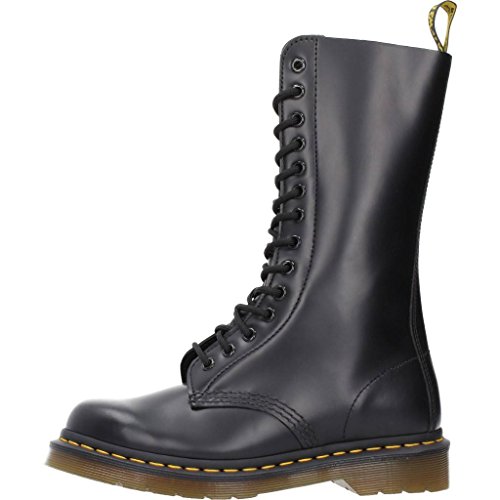 Dr. Martens 1914Z Smooth Black, Botas Militares Unisex, Negro, 38