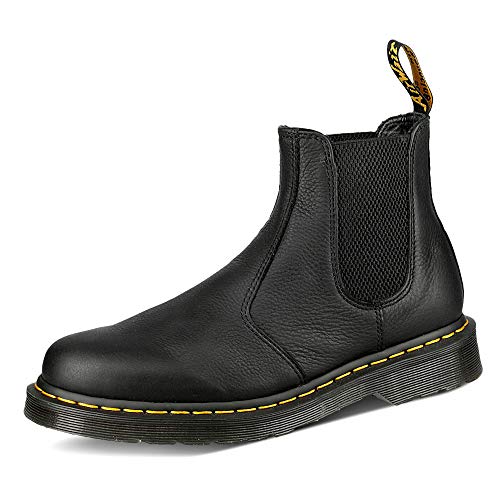 Dr. Martens 2976, Botas Estilo Chelsea Unisex Adulto, Embajador Negro, 36/37 EU
