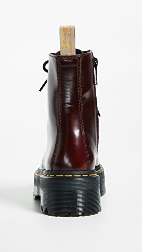 Dr. Martens 2976 botina vegano rojo cereza Cambridge Cepillo rojo burdeos 21802600, Dr. Martens Schuhe Damen:36