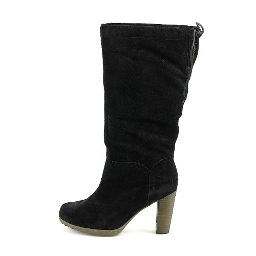 Dr. Scholl's - Botas de cuero para mujer negro negro 38