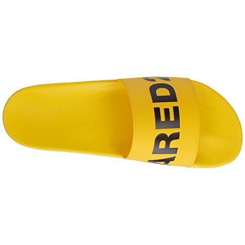 Dsquared2 Hombre D2 Chancla Giallo 43 EU