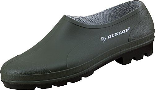 Dunlop Bicolour Zapato Cerrado Professionel, Verde/Negro, 41