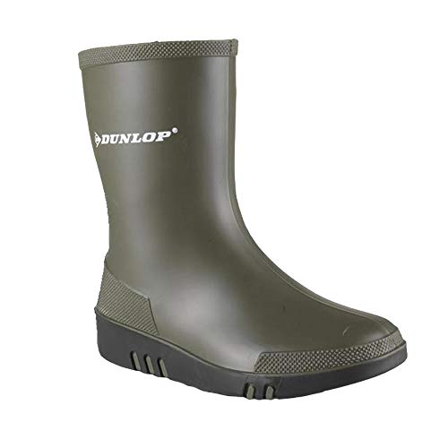 Dunlop - Botas Estilo Wellies Infantil (20 EU/Rosa)