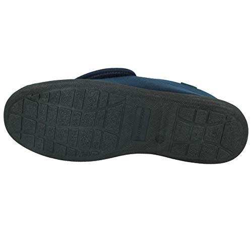 Dunlop Dmh7595 Hombre Azul Marino Ajustables Toque de Fijación Ortopédicos Botas Zapatillas EU 42