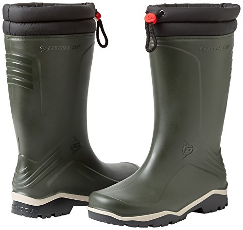 Dunlop K486061 - Botas Ventisca sin puntera de acero, Verde, 43