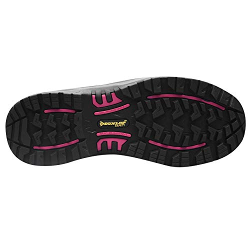 Dunlop Mujer On Site Botas De Seguridad Con Punta De Acero Negro EUR 39