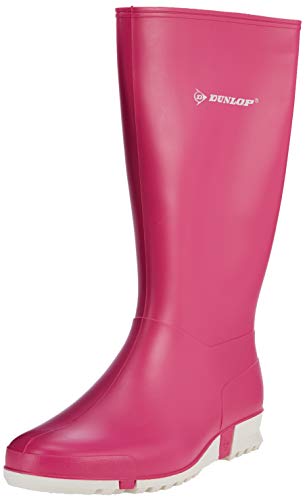 Dunlop Protective Footwear (DUO18) Dunlop Sport Retail, Botas de Goma de Trabajo Unisex Adulto, Pink, 38 EU