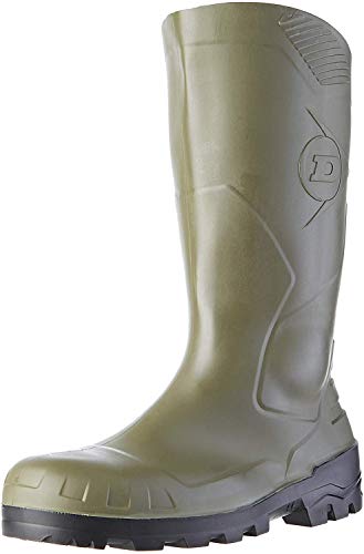 Dunlop S5 H142011 - Botas de seguridad con punta y entresuela de acero para hombre, color Verde, talla 42