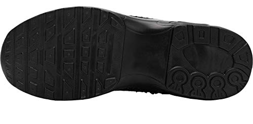 DYKHMATE Zapatillas de Seguridad Mujer Ligero Colchón de Aire Zapatos de Seguridad Trabajo Transpirable Punta de Acero Calzado de Seguridad Deportivo (Pirata Negra,40 EU)