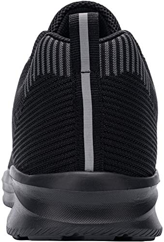 DYKHMILY Impermeable Zapatillas de Seguridad Mujer Ligeras Zapatos de Seguridad Trabajo Punta de Acero Calzado de Seguridad Deportivo (Mesh Negro,41 EU)