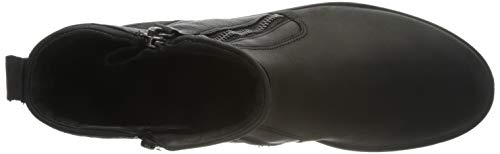 ECCO Bella BlackBlack Oil NubcukQuarry, Botín Mujer, Negro/Negro, 39 EU