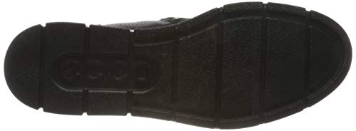 ECCO Bella BlackBlack Oil NubcukQuarry, Botín Mujer, Negro/Negro, 43 EU