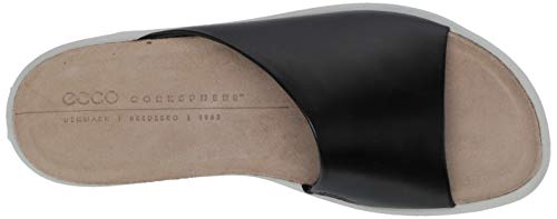 ECCO CORKSPHERESANDAL, Zapatillas de Estar por casa Mujer, Negro (Black 1001), 37 EU