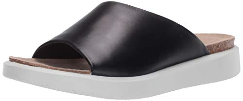 ECCO CORKSPHERESANDAL, Zapatillas de Estar por casa Mujer, Negro (Black 1001), 37 EU