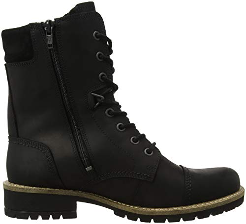 ECCO Elaine', Botas Camperas Mujer, Negro Black Black 43 51707, 38 EU