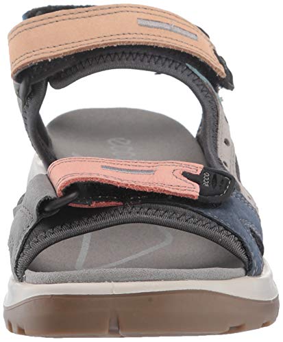 ECCO Offroad Sandalias de Senderismo, Mujer, Multicolor (Multicolor 55749), 36 EU