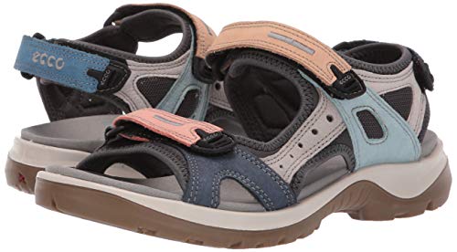 ECCO Offroad Sandalias de Senderismo, Mujer, Multicolor (Multicolor 55749), 36 EU