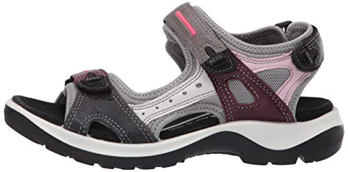 ECCO Offroad, Sandalias de Senderismo Mujer, Multicolor (Multicolor Wine 51826), 42 EU