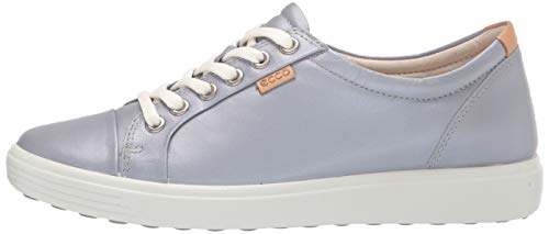 ECCO Soft 7 W, Zapatillas Mujer, Color Gris Metalizado, 42 EU