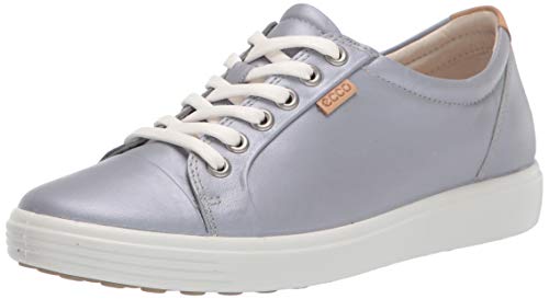 ECCO Soft 7 W, Zapatillas Mujer, Color Gris Metalizado, 42 EU