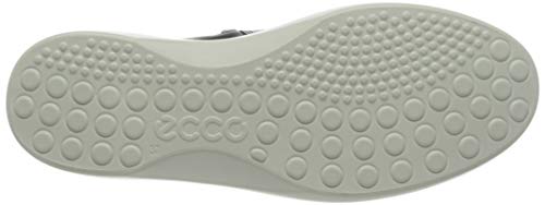 ECCO Soft 7 Wedge W Black, Botín Mujer, Negro Negro, 42 EU