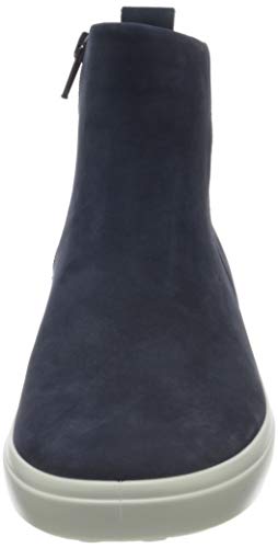 ECCO Soft 7 Wedge W, Botín Mujer, Azul (Night Sky), 38 EU
