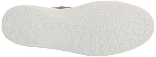 ECCO Soft 7 Wedge Warm Grey Diffuse, Botas Cortas al Tobillo Mujer, Gris Cálido, 39 EU