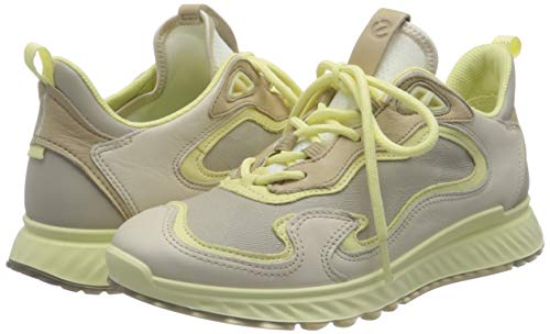 ECCO ST.1, Zapatillas Mujer, Beige Multicolor Limestone, 35 EU