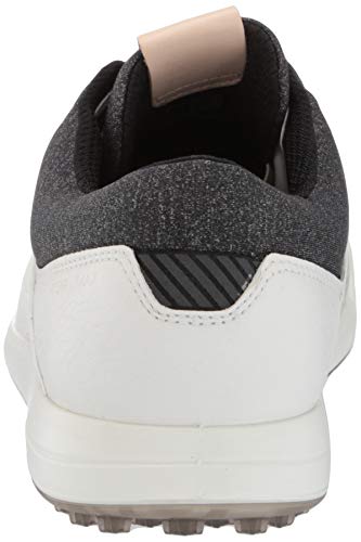 ECCO Street Retro, Zapatos de Golf Hombre, Bright White, 45 EU