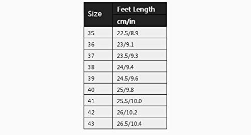 ECOSWAY Mujer Botas de Invierno Cálido Ante Tacón Grueso Exterior Media Caña Botines - Camello, 37