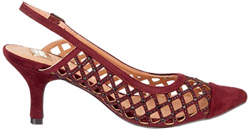 EFERRI Agatar, Zapato de tacón Mujer, Burdeos, 38 EU