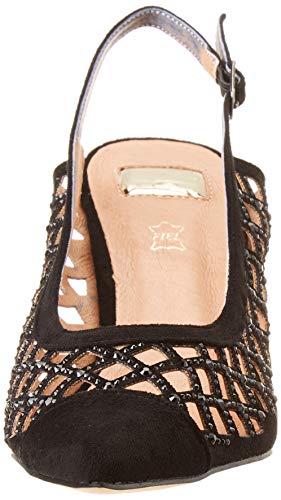 EFERRI Agatar, Zapato de tacón Mujer, Negro, 40 EU