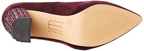 Eferri Rabbit, Zapato de tacón Mujer, Burdeos, 37 EU