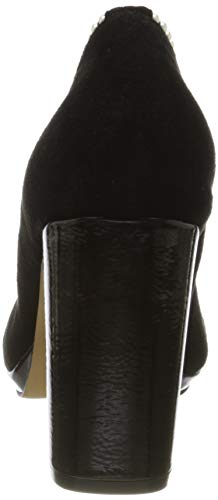 El Caballo Carmona, Zapato de tacón Mujer, Negro, 38 EU