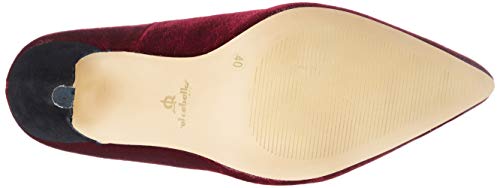 El Caballo Palonegro, Zapato de tacón Mujer, Burdeos, 38 EU