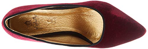 El Caballo Palonegro, Zapato de tacón Mujer, Burdeos, 39 EU